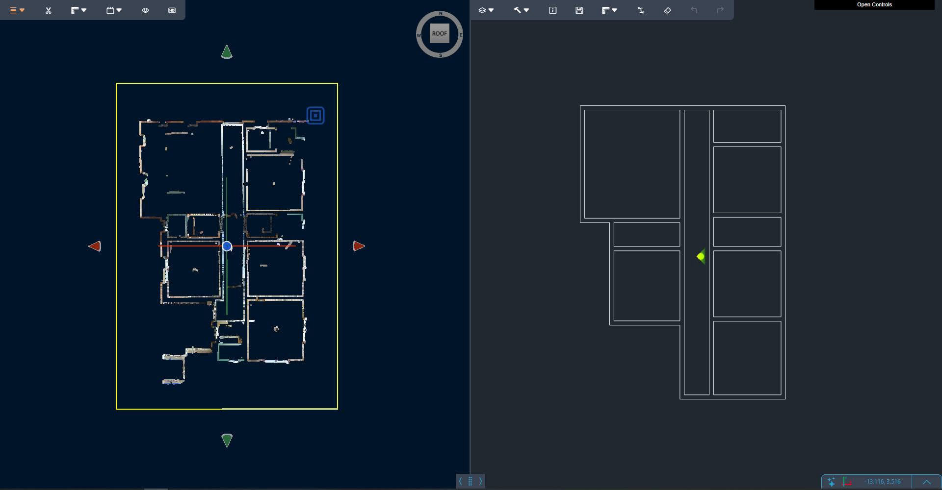 Scon-Cad — Tự động xây dựng mặt bằng CAD từ đám mây điểm